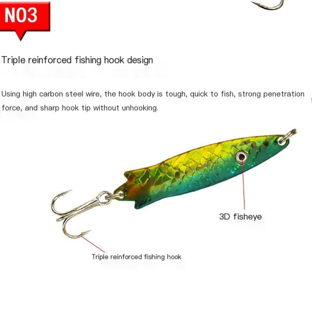 Curved Metal Spinner (7g)