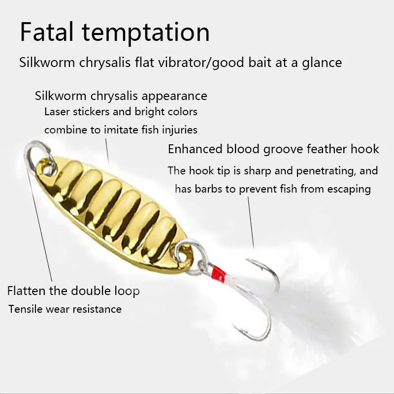 Metal Vibration Spinners (5g-20g)
