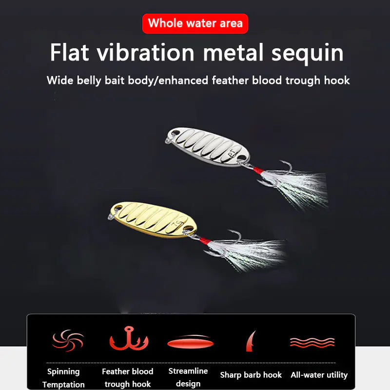 Metal Vibration Spinners (5g-20g)