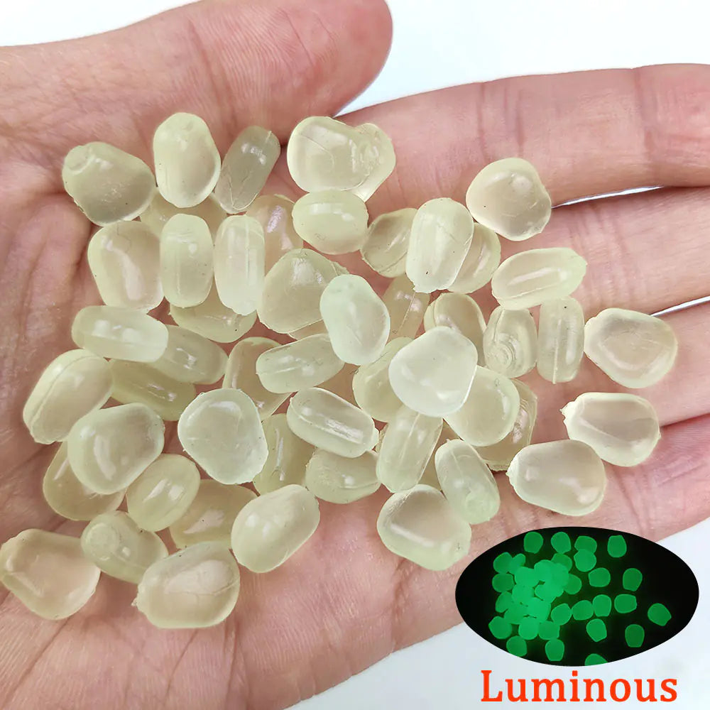 Fishing Lure Soft Bait Imitation Corn 0.3g 100pcs