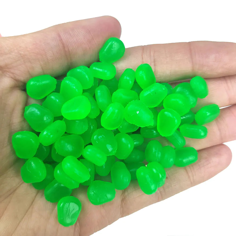 Fishing Lure Soft Bait Imitation Corn 0.3g 100pcs