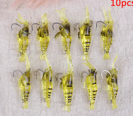Soft Prawn Lure (10 Pack)
