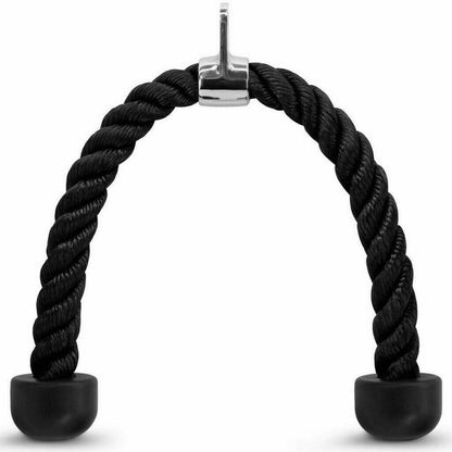 Gym Tricep Rope Pull down Cable Attachment Handle Multigym Home Train Lat Bicep