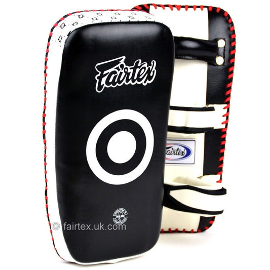 Fairtex Standard Curved Kick Pads Muay Thai Coaching Pad Kickboxing Target Pads