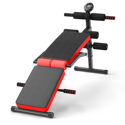 Multi Workout Weight Bench, Foldable, Adjustable with LCD