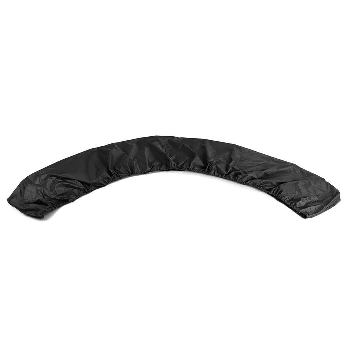 Kayak Cover with Adjustable Bottom Straps UV Resistant Dust Storage Shield Black for Hydra Creek