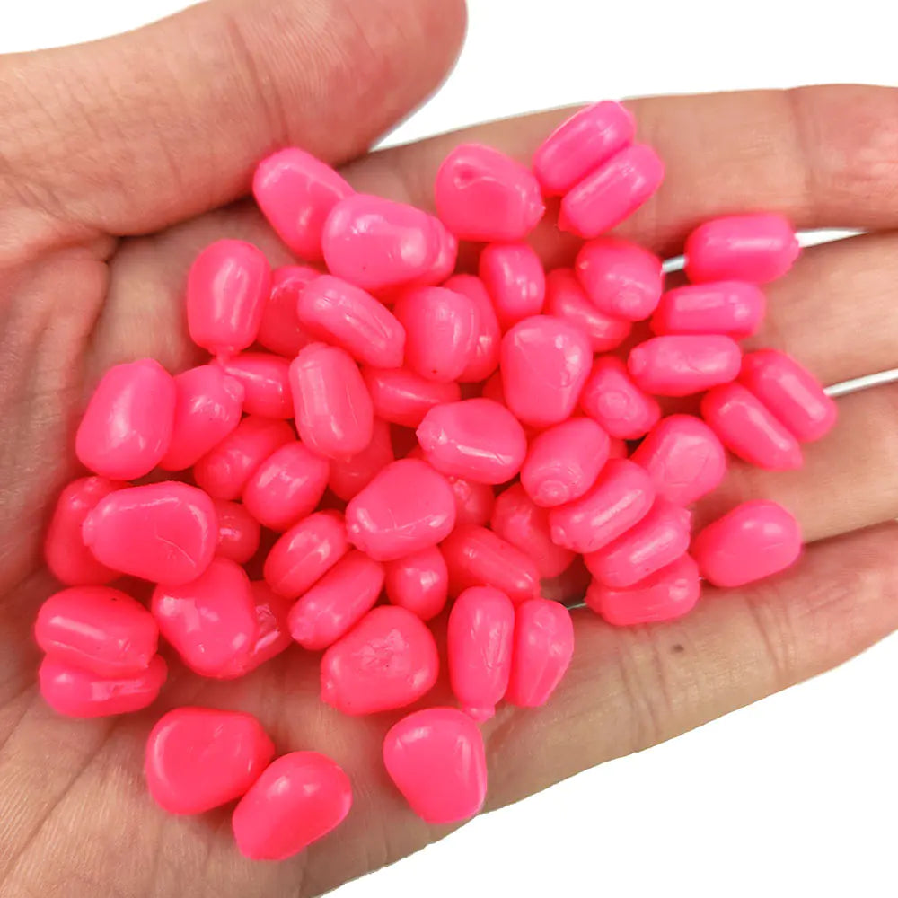 Fishing Lure Soft Bait Imitation Corn 0.3g 100pcs