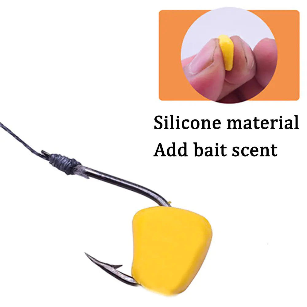 Fishing Lure Soft Bait Imitation Corn 0.3g 100pcs