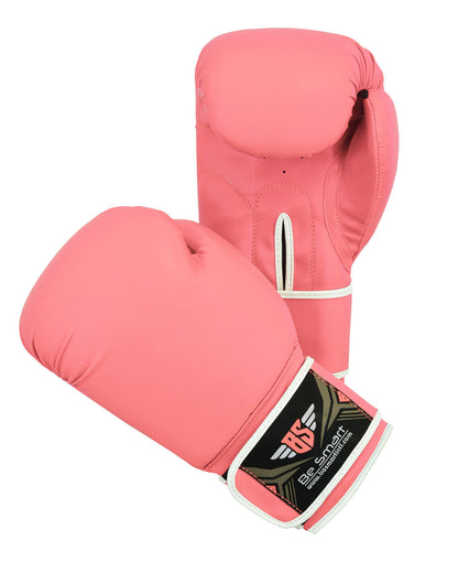 Maya Leather Boxing Gloves Muay Thai Punch Bag Sparring MMA Training Kickboxing