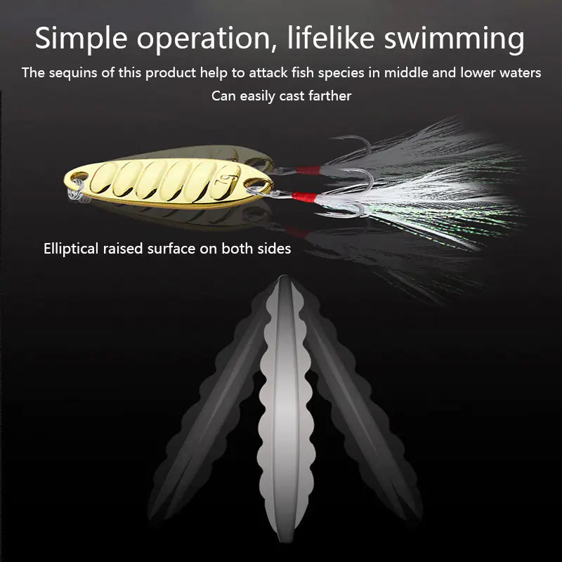 Metal Vibration Spinners (5g-20g)