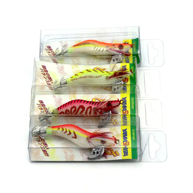 Glow-in-the-Dark Wooden Shrimp Bionic Lure